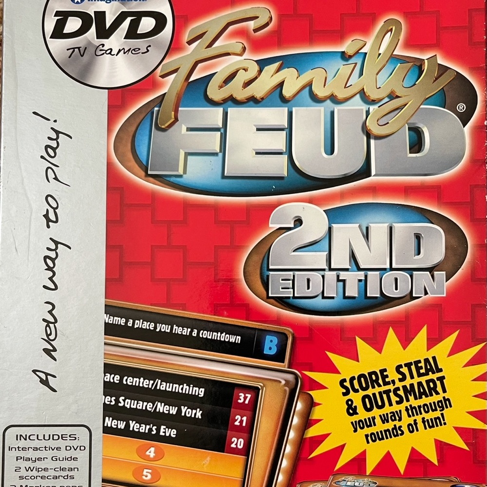 Family Feud 2nd Edition DVD Game